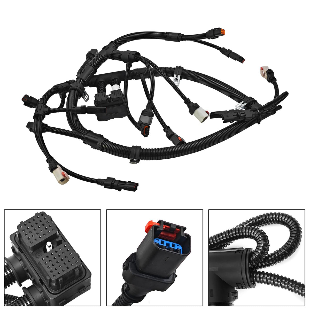 ProXlex 4943176 Wire Harness Compatible with Cummins ISC QSC8.3 ISLe QSL Diesel Engine Electronic Control Module Harness Replaces# 3976494