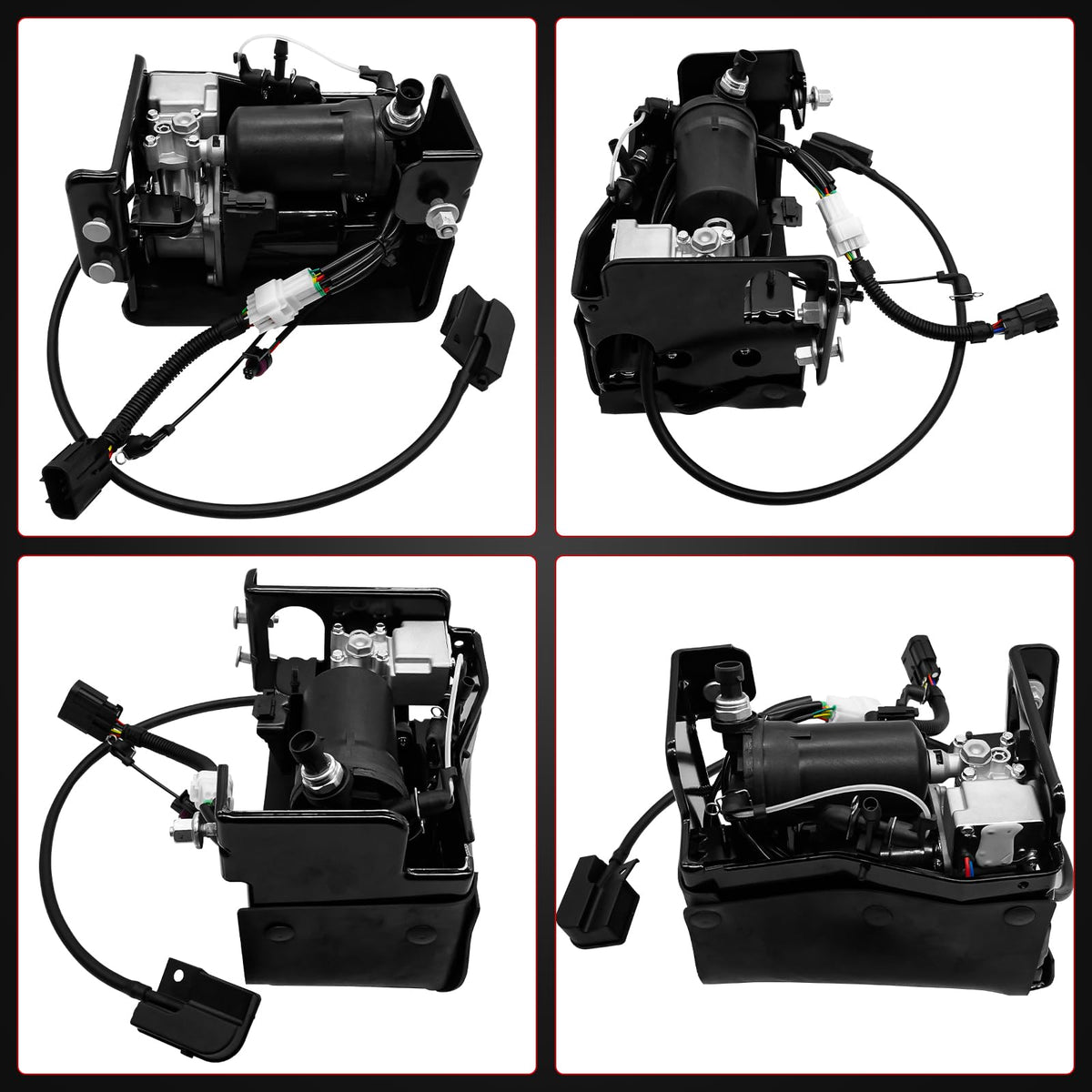 23316154 Air Ride Suspension Compressor Pump Fit for Cadillac Escalade ESV, for Chevy Suburban Tahoe, for GMC Yukon XL 2015-2020, OE Replace 22797525, 23282712, 23232591