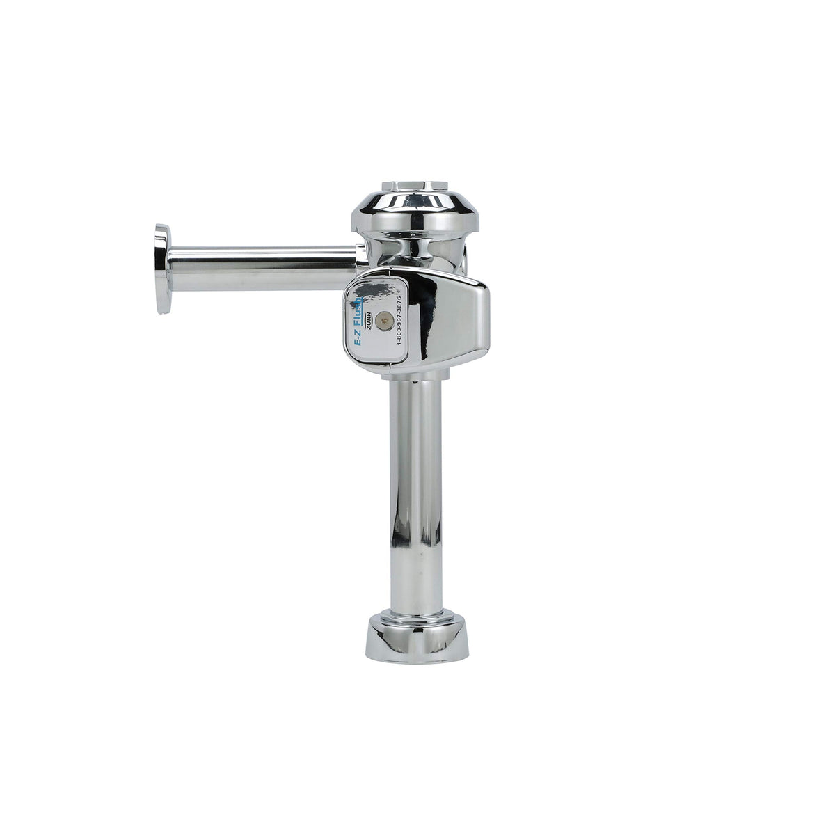Zurn ZER6000AV-WS1-CPM AquaVantage AV ZER Exposed Sensor Diaphragm Flush Valve with 1.6 GPF and Metal Cover in Chrome & ZERK-CPM AquaSense E-Z Flush Retrofit Kit with Metal Cover, Chrome