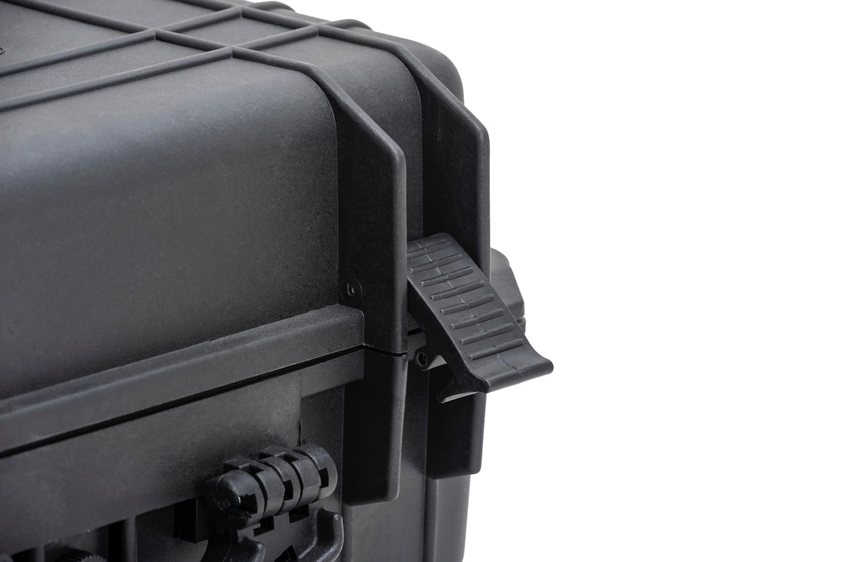 MEIJIA Portable All Weather Waterproof Camera Case with Customized Fit Foam,Fit Use of Drones,Camera,Equipments,Pistols,Elegant Black(18.3 ”x14.57”x8.66”)