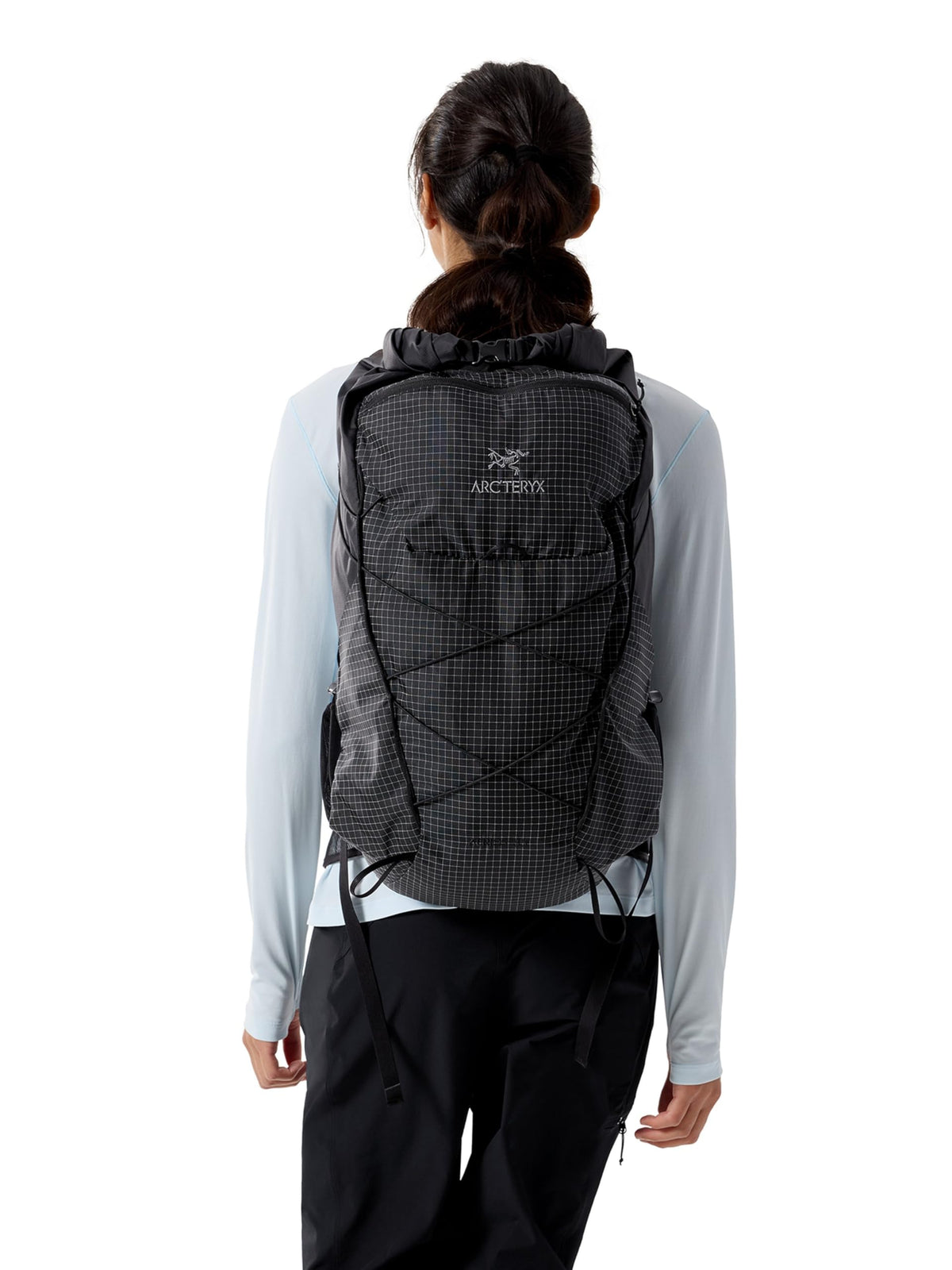 Arc'teryx Aerios 35 Backpack | Precision-Fit Ultralight 35L Hiking Pack | Black, Tall