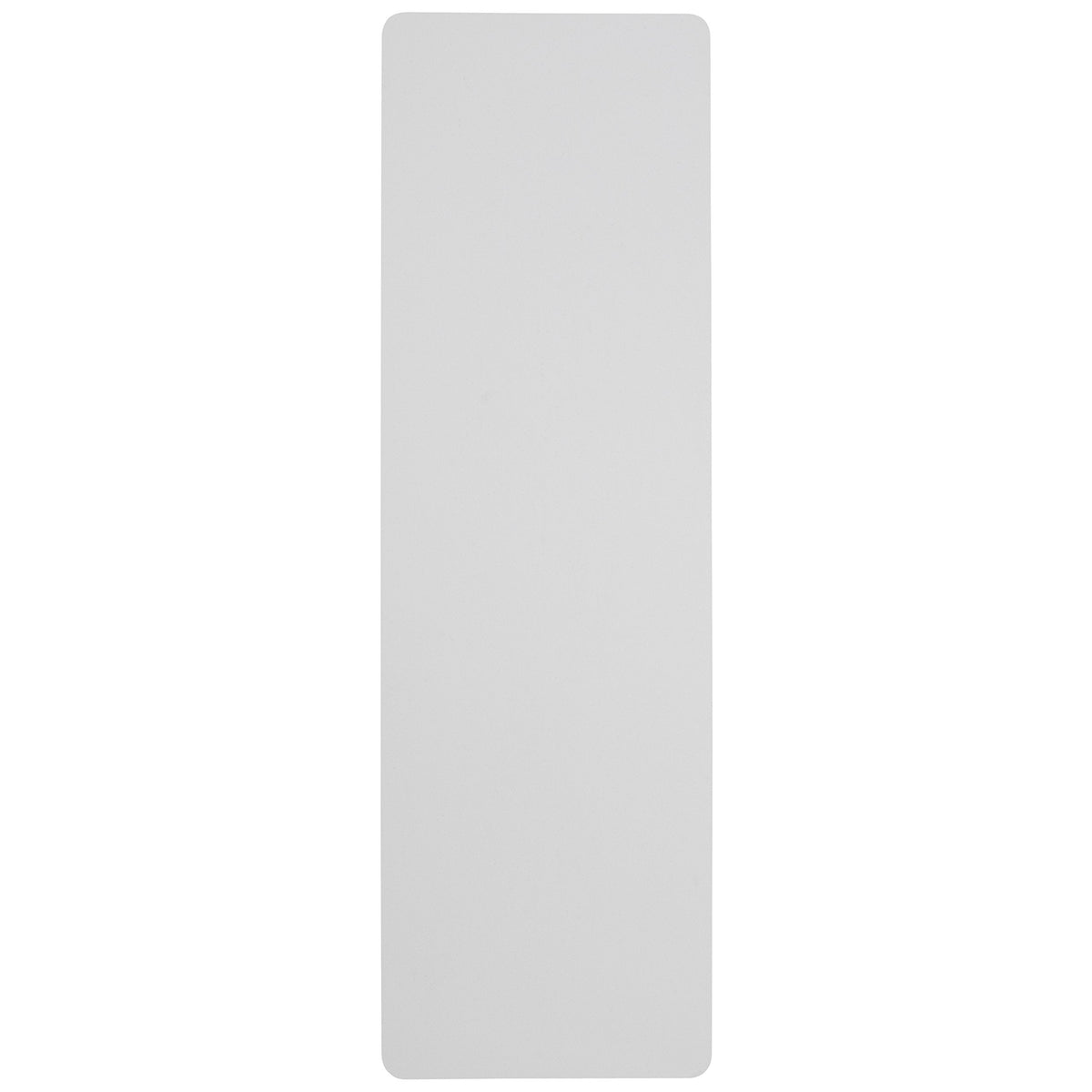 Flash Furniture Elon 8' Rectangular All-Occasion Plastic Folding Event Table, Foldable Portable Banquet Table for Indoor/Outdoor Events, White