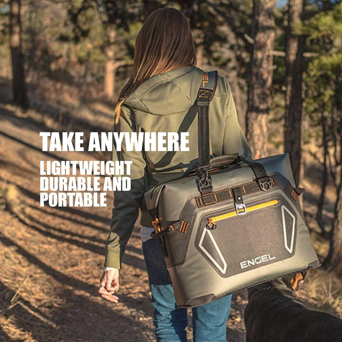 Engel HD20 High-Performance Soft Sided Tote Cooler - Durable, Leak-Proof, Portable Ice Chest for Camping, Fishing, Tailgating & Outdoor Activities - Long-Lasting Cold Retention