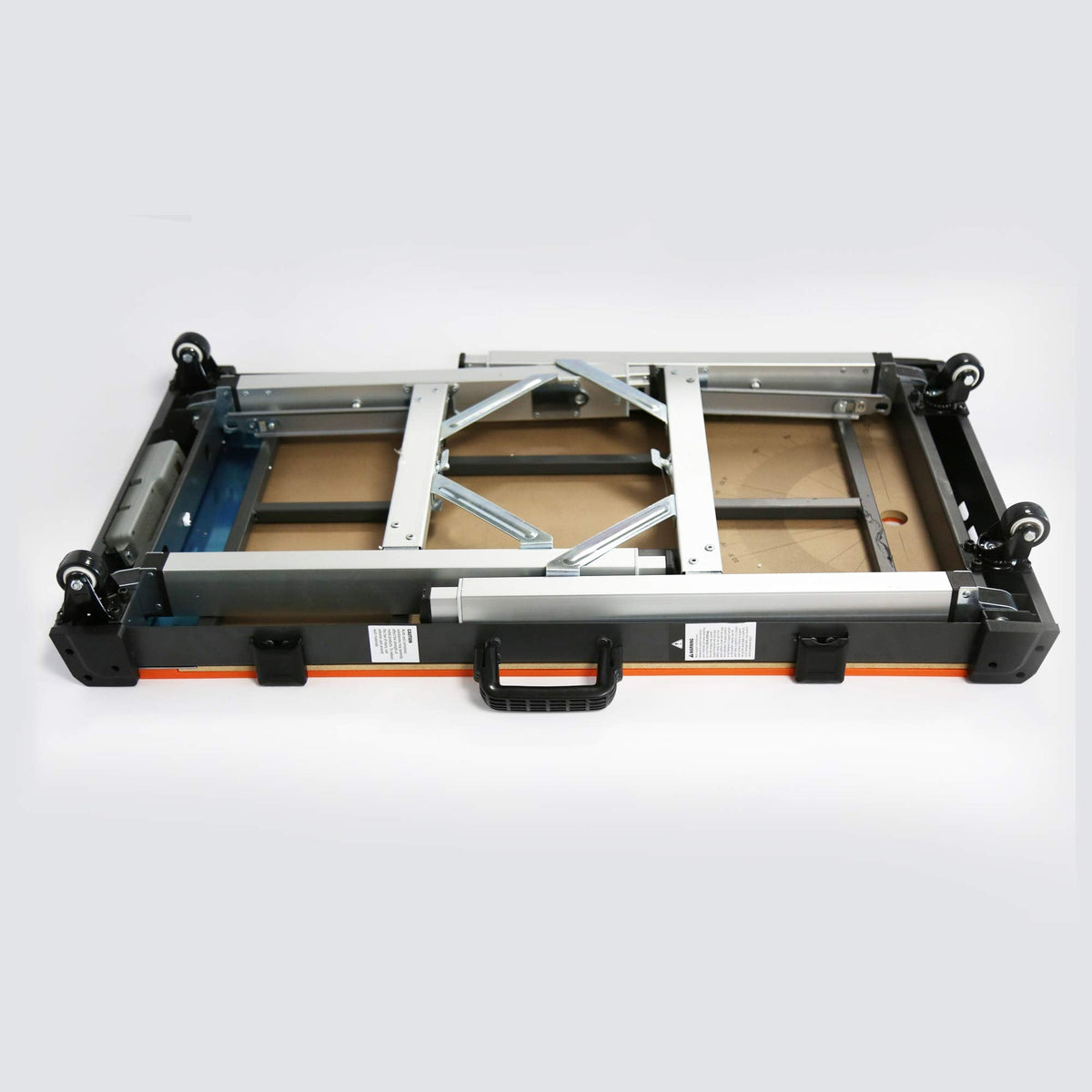 WINTOOLS 4-in-1 Multi-Function Portable Folding Workbench/Scaffold Platform/Creeper Carrier/Hand Truck