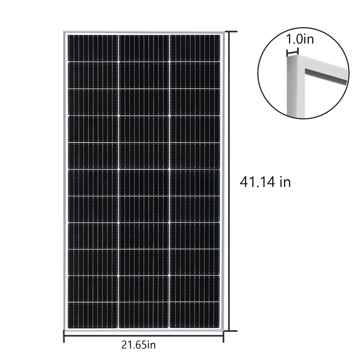 WUZECK 200 Watt 12Volt/24Volt Solar Panel Starter Kit 2PCS 105W Monocrystalline Module 20A Charge Controller for RV, Boats, Trailer, Camper,Cabin Off-Grid System(200W Solar kit)