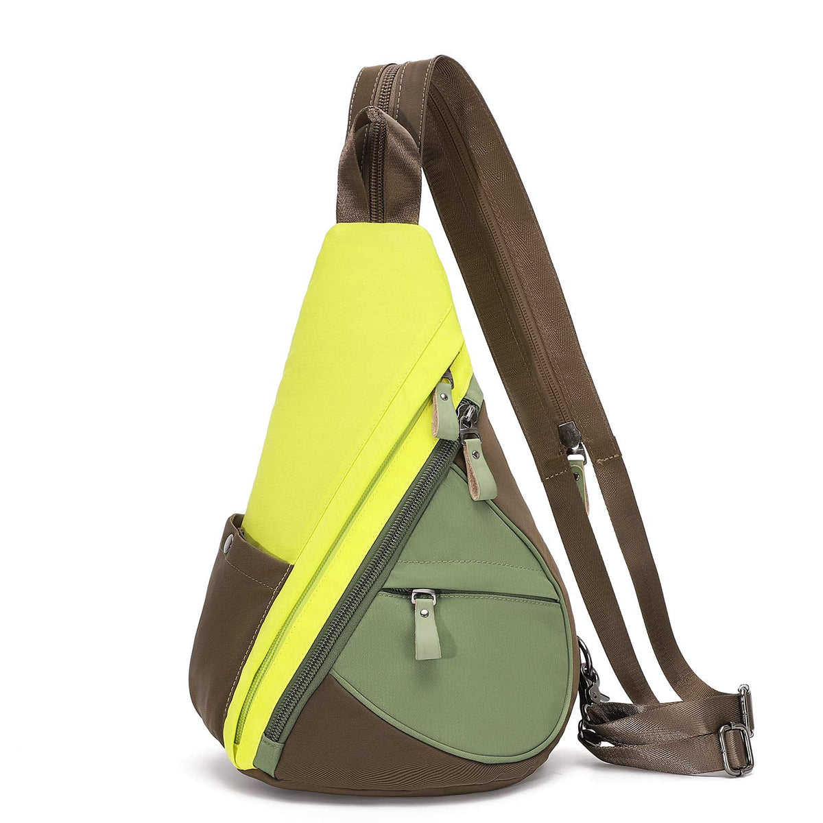 KL928 Nylon Sling Bag - Small Crossbody Backpack Shoulder Casual Daypack Multipurpose Rucksack for Men Women