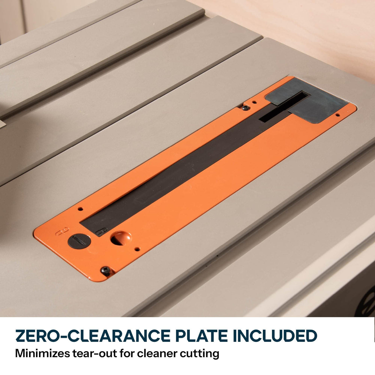 Evolution R10TBLX 10" Jobsite Table Saw with Wheeled Stand | Zero-Clearance Throat Plate | Dado Plate Included | 15A Motor | 26” Rip | 3-3/8” Cut | 0-45° Bevel | Precision Fence | Heavy Duty Portable