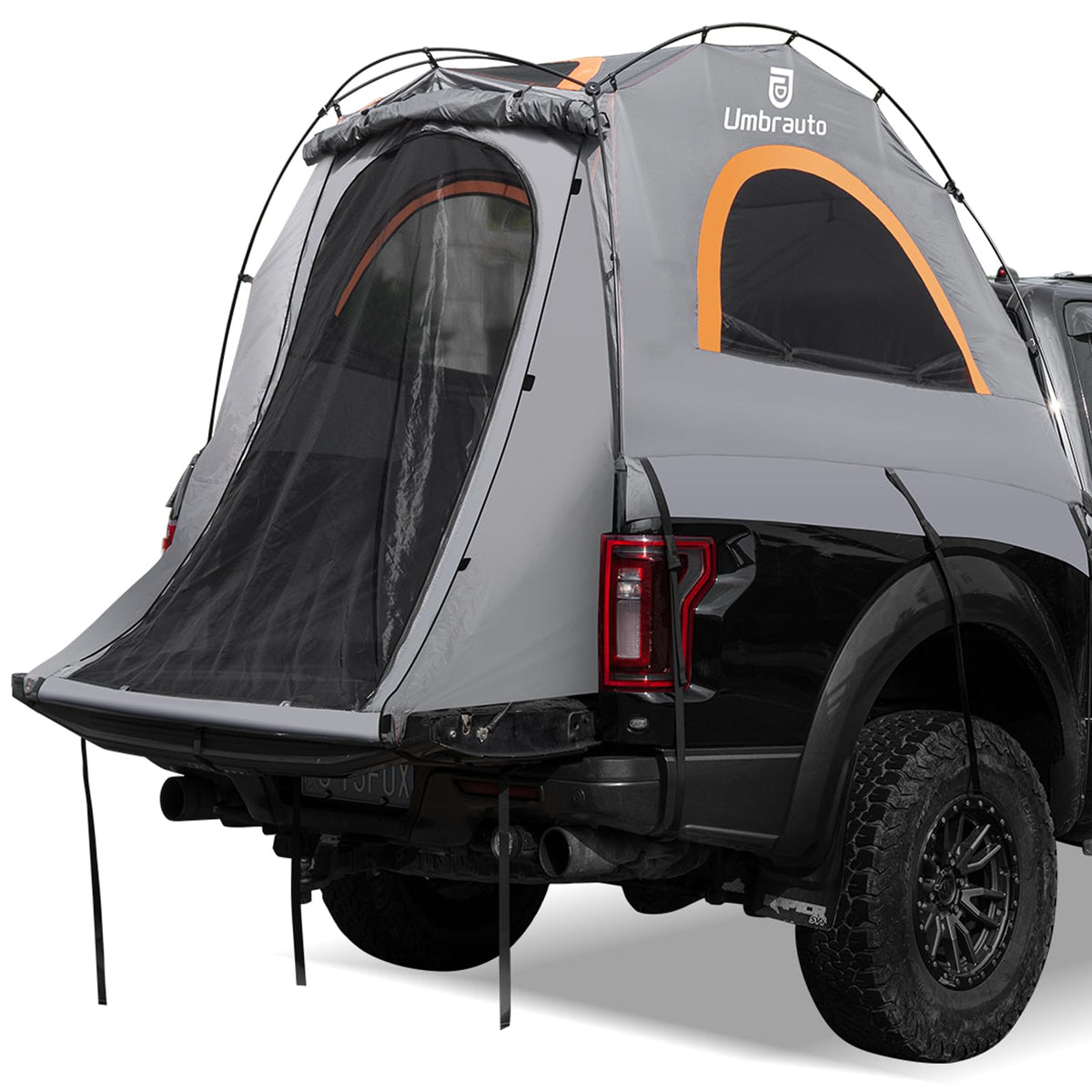 Truck Bed Tent 5.5' ~ 5.8', Upgrade Quick Setup Truck Tent for Camping, 3000mm Waterproof Pickup Truck Tent for 2 Person, Ford, GMC, Toyota, Chevy, Dodge, Nissan