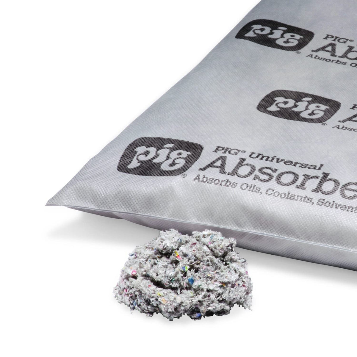 PIG Spill Absorbent Pillow - 40 Pillows - 10" x 10" - Absorbs up to .5 gal. per Pillow - PIL204