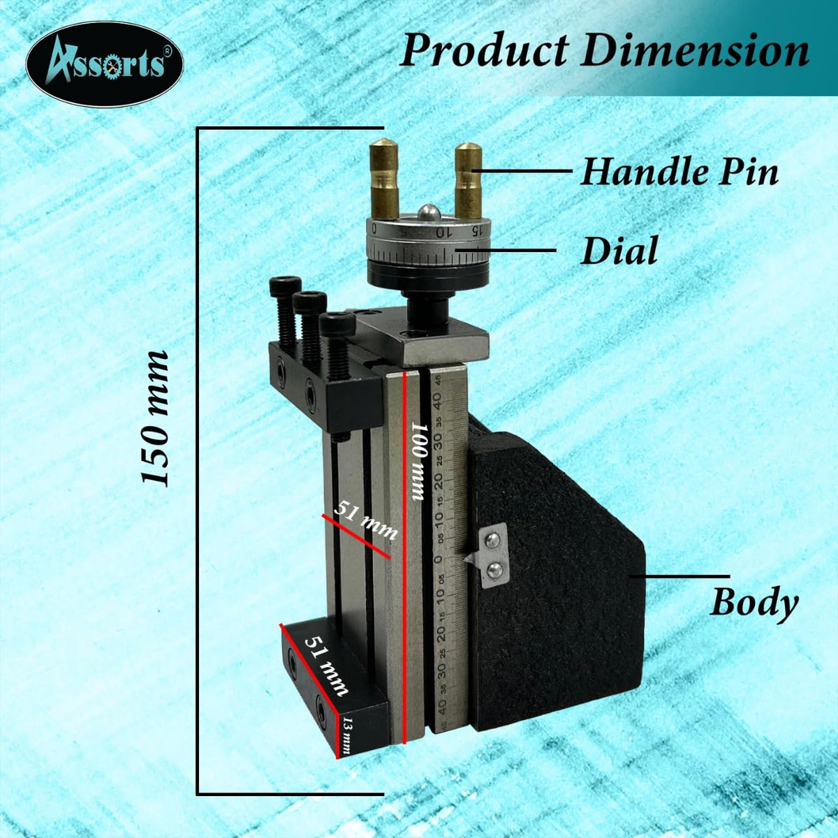 Assorts' Milling Slide Combo For 7 x 14 Mini Lathes Milling Slide, Z Angle Plate & 2" Mini Vice