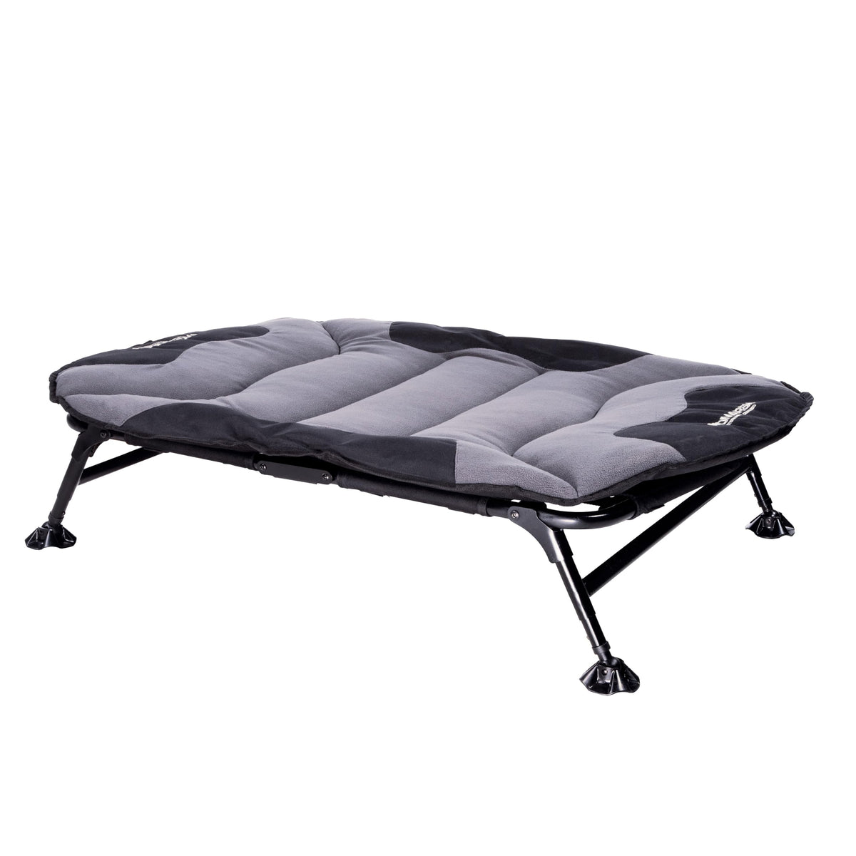 Momarsh Elevated Dog Cot with Washable Soft Pad & Folding Frame for Travel & Home Use | All in One Home Cot with Non Slip Feet | Large Portable Dog Bed | Perfect Padded Pet Bed System for Dogs