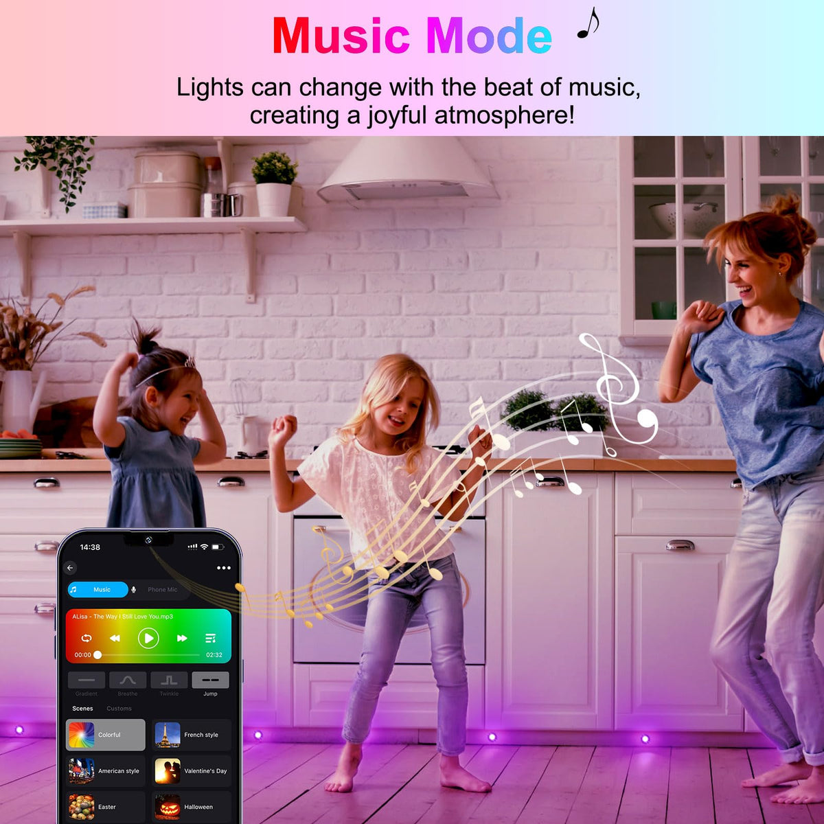 Smart WiFi LED Deck Lights 30 Pack, APP Control RGB Outdoor Lighting for Patio Deck Steps Landscape, Φ1.22" Low Voltage 12V Recessed Deck Lights Waterproof IP67,Compatible with Alexa/Google Home