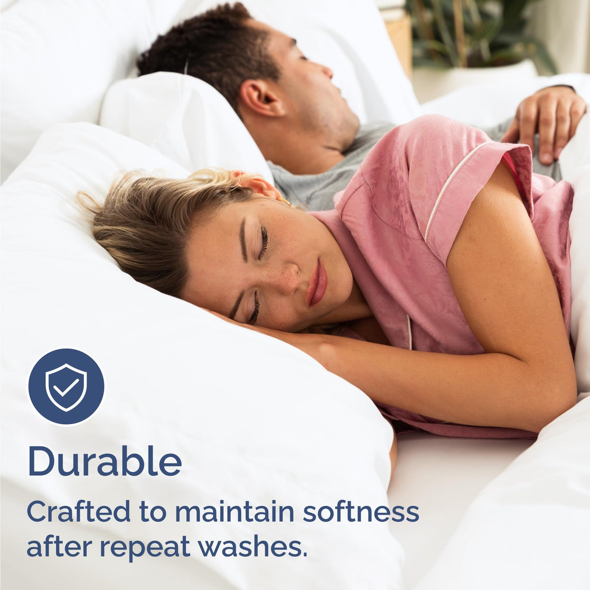 Bulk Case Pack of 10 Sheet Sets - Complete 4 Piece Sheet Sets - Bulk Twin Size Bedding - Wholesale Case Pack for Hotels, Spa & Airbnbs - Deep Pocket & Wrinkle Free - Cooling & Breathable - Twin, White