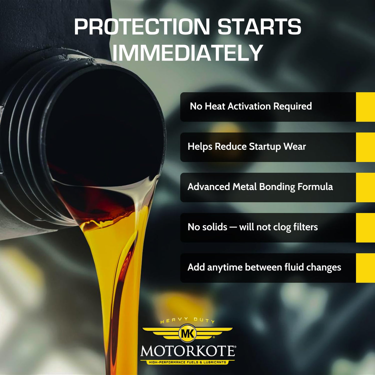 Motorkote MK-HL16-06-6PK Heavy Duty Hyper Lubricant, 16-Ounce, 6-Pack