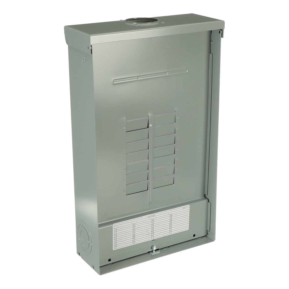 ABB TLM1212RCUP 125A Outdoor Load Center • 12-Space, 24-Circuit, Main Lug • Single-Phase, 120/240V • NEMA 3R Enclosure • Convertible Outdoor Load Center • PowerMark Gold Series