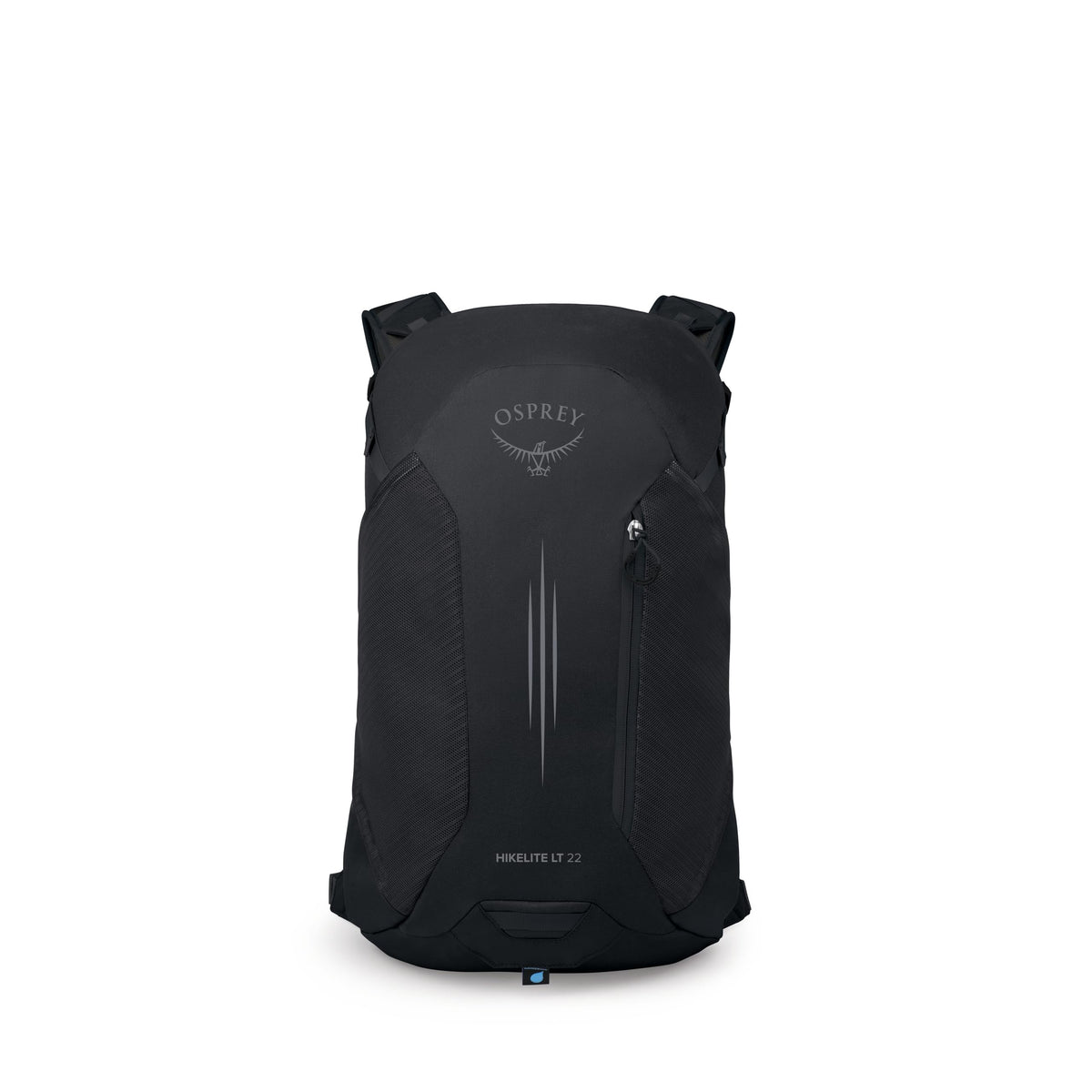 Osprey Hikelite LT 22L Hiking Backpack - Lightweight Travel Daypack with Rain Cover for Men and Women, Black