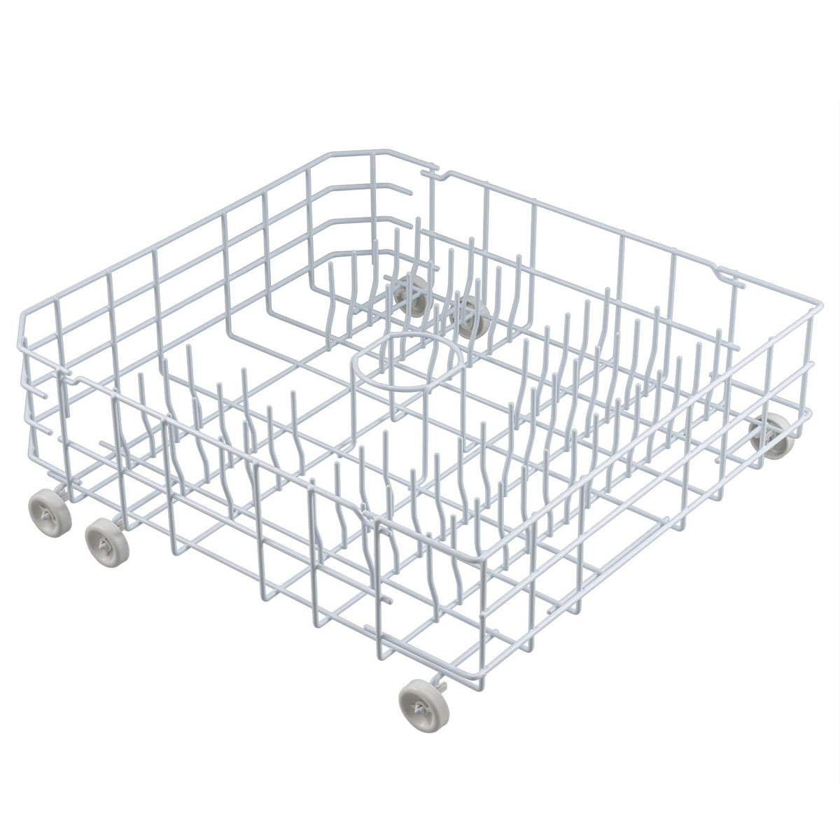 Allstare WD28X31819 WD28X10284 Dishwasher Lower Rack Replacement Parts for GE Dishwasher Parts Lower Dishrack Assembly with Wheels ADW1100N10WW GSD2100V55BB GE Dishwasher Bottom Rack