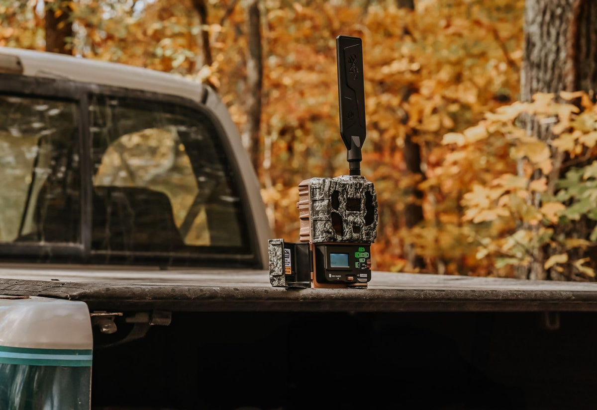 Browning Defender Wireless Pro Scout Max HD AI Trail Game Camera Bundle Includes 32GB Memory Card and J-TECH Card Reader (46MP) 2 Pack | BTCPSMHDAI