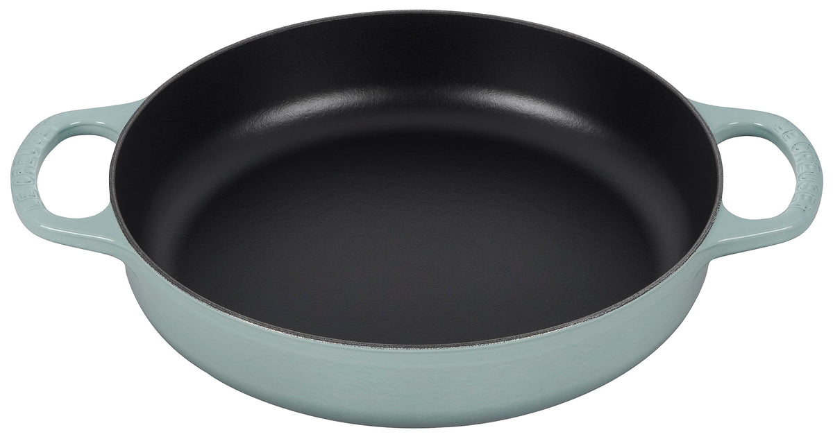 Le Creuset Enameled Cast Iron Signature Everyday Pan, 11", Sea Salt