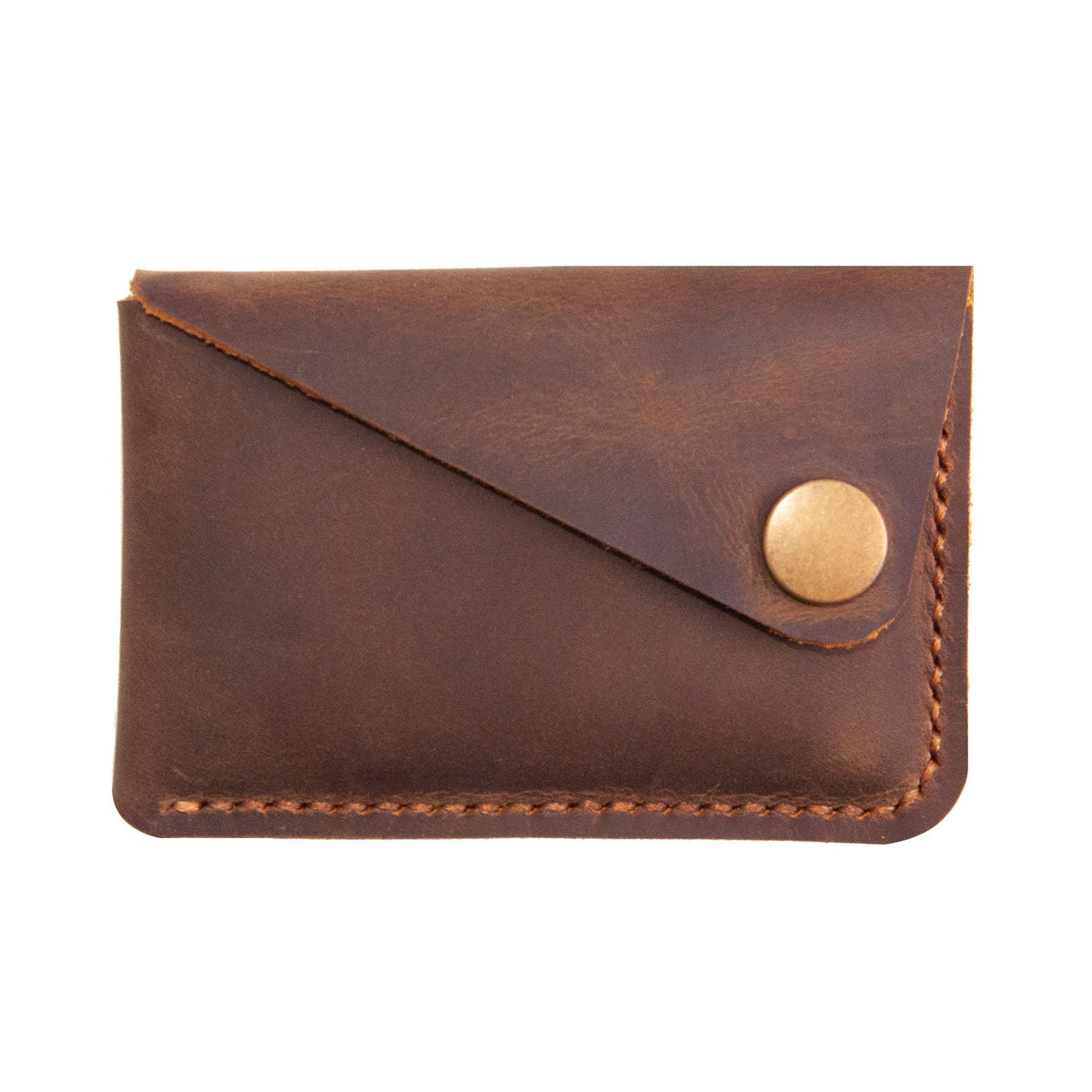 Turbosnail Leather Card Holder, Credit Card Wallet, Front Pocket Wallet, Slim Wallet, Cardholder Wallet, Credit Card Holder, Minimalist Wallet, Fathers Day Gift (Brown)