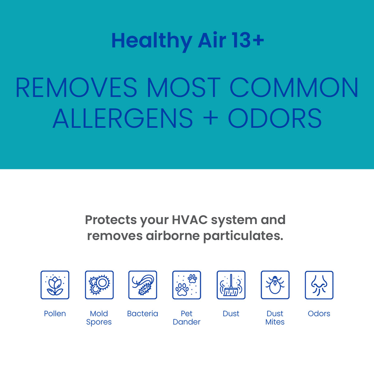 AprilAire 513CBN Replacement Filter for AprilAire Whole House Air Purifiers - MERV 13 with Carbon, Healthy Home Allergy + Odor Reduction, 31x28x4 Air Filter (Pack of 2)