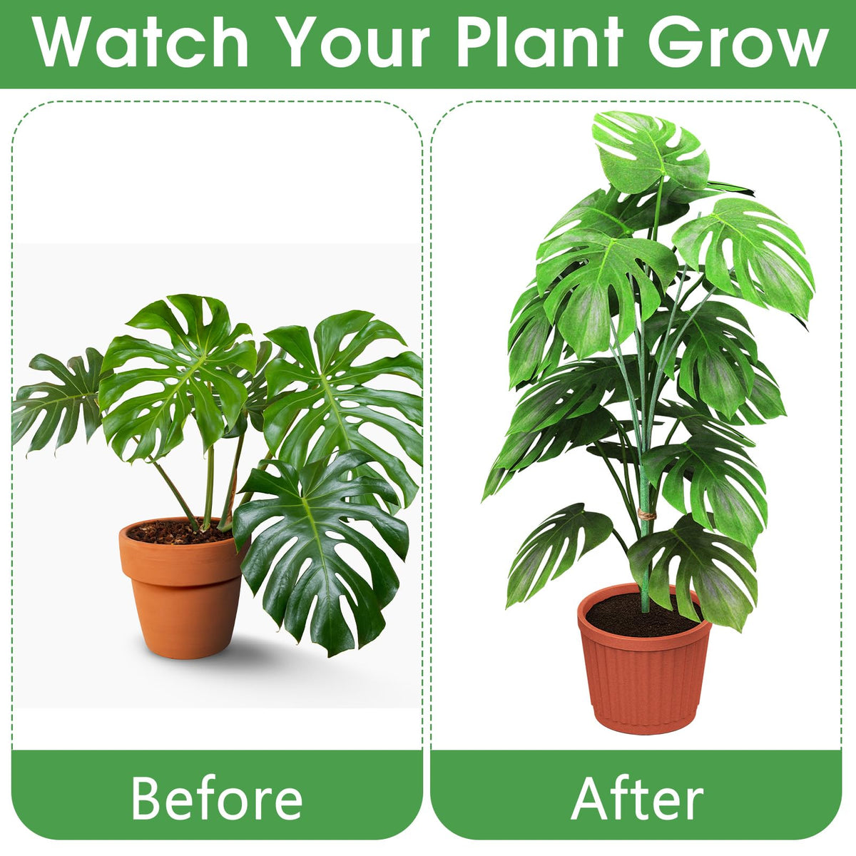 6 Pack 17'' Climbing Plant Support Stakes Moss Pole Monstera Plant Climbers Trellis Plants Stem Supports for Indoor Outdoor Climbing Potted Plants Flower Grow Upwards Green