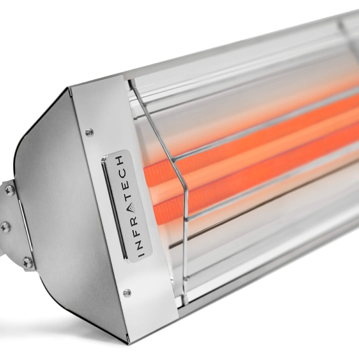 Infratech WD-6024 SS Stainless Steel 61.25” Dual Element Fixture 6000 Watt, 240 Volt, Stainless Steel