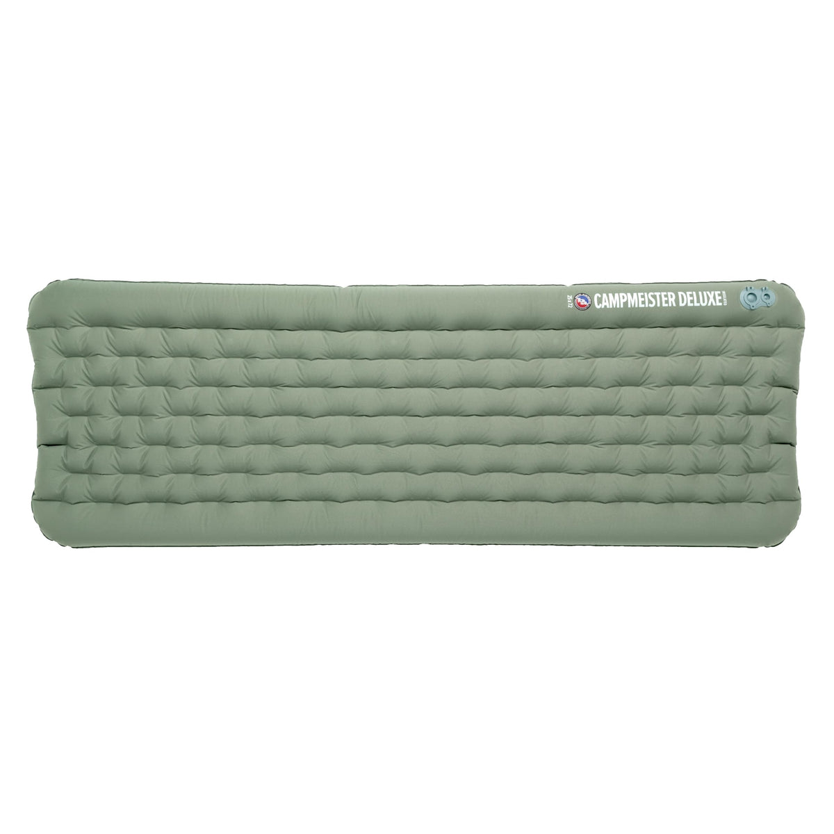 Big Agnes Campmeister Deluxe - Insulated Sleeping Pad, Ultralight Inflatable Mat For Camping, All Season Compact Backpacking And Hiking, 25x72 Wide Regular