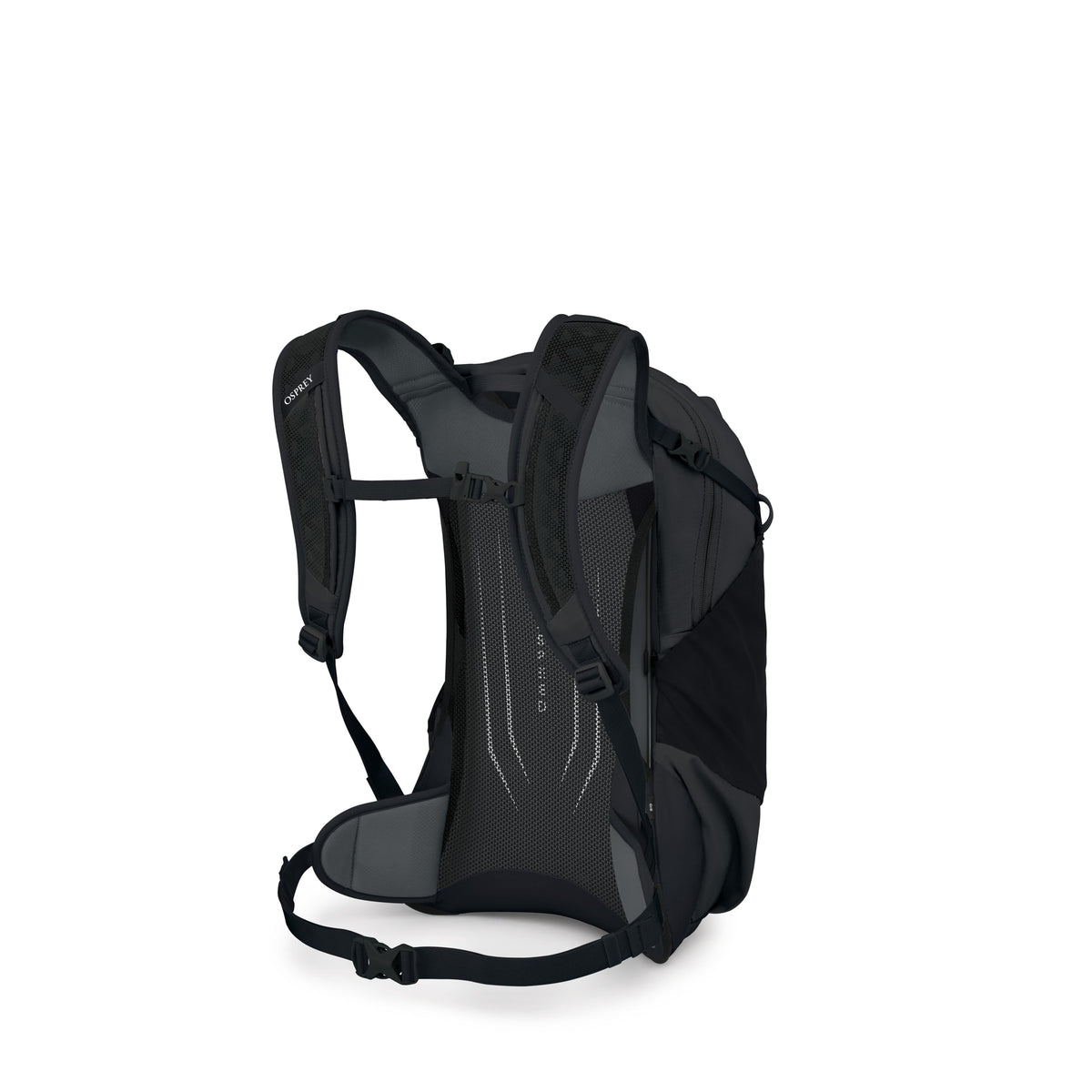 Osprey Hikelite 18L Durable Hiking Backpack - Travel Daypack with Rain Cover for Men and Women, Raven Black