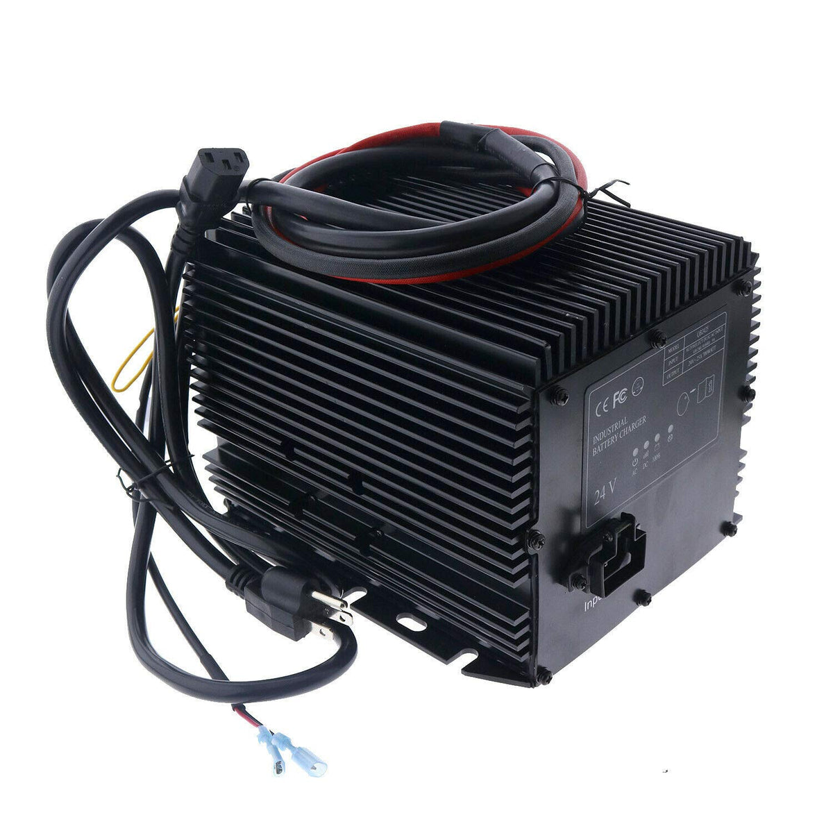 YIHETOP 24V 25A Battery Charger HB600-24B Compatible With Genie Skyjack JLG Upright 503097-000 0400170 66412 105739 96211 161827 128537