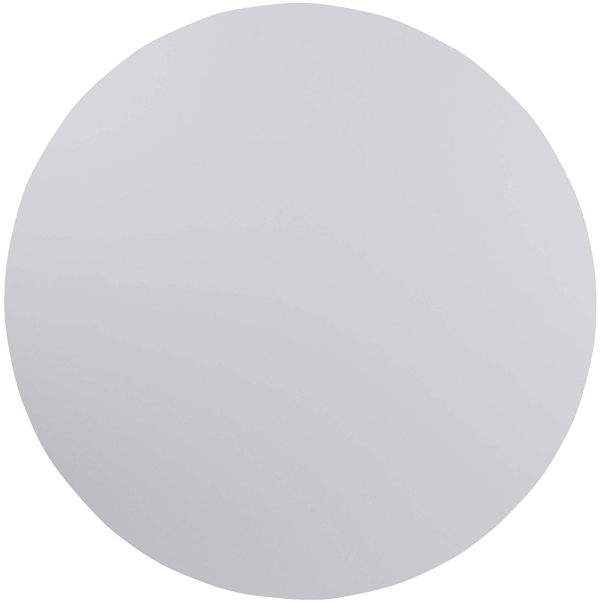 Flash Furniture Elon 6' Round All-Occasion Plastic Folding Event Table, Foldable Portable Banquet Table for Indoor/Outdoor Events, White