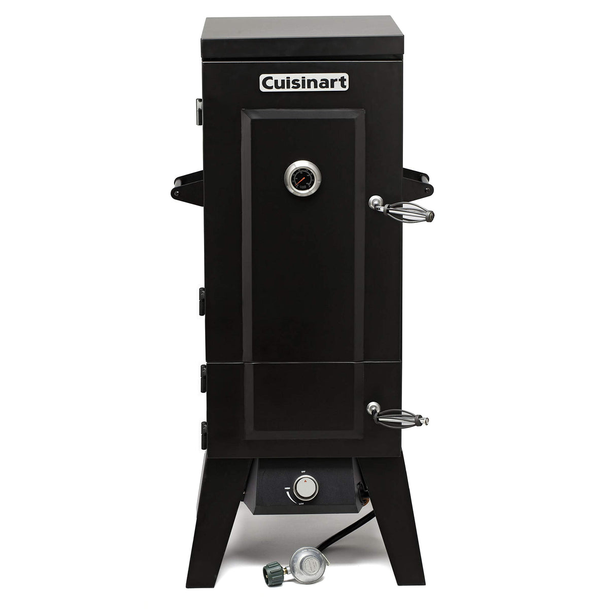 Cuisinart 36” Vertical Propane Smoker, 4 Removable Racks, Spacious BBQ Smoker with Wood and Water Trays, 15,000 BTU Heat for Smoked Meat, Brisket, Jerky, Fish, Perfect for Tailgates, Backyard, Camping