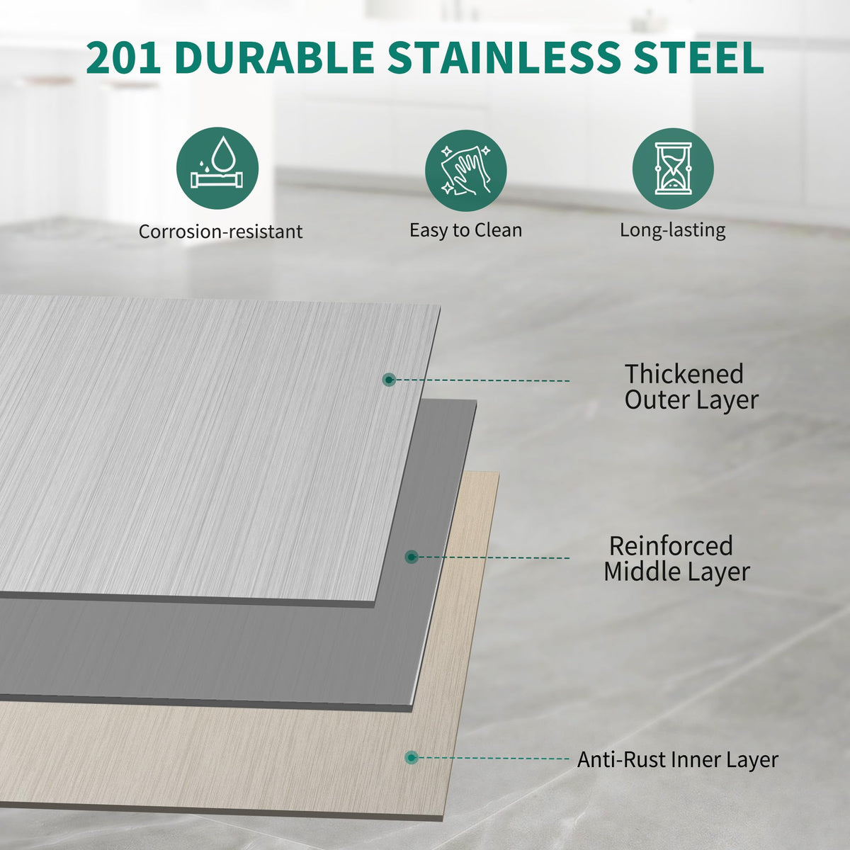 YITAHOME 36" x 24" Stainless Steel Table with Wheels for Prep & Work with Backsplash, NSF Metal Table Prep Table with Undershelf for Home Kitchen Restaurant Garage Warehouse