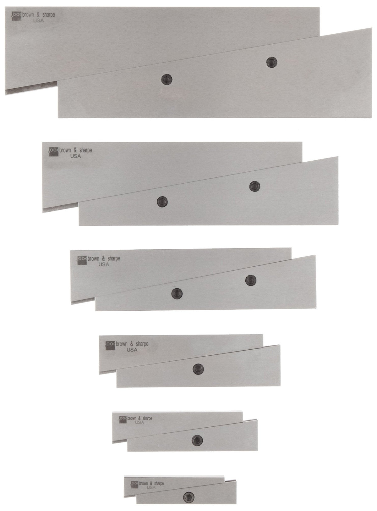 Brown & Sharpe 599-673-20 Adjustable Parallel Set