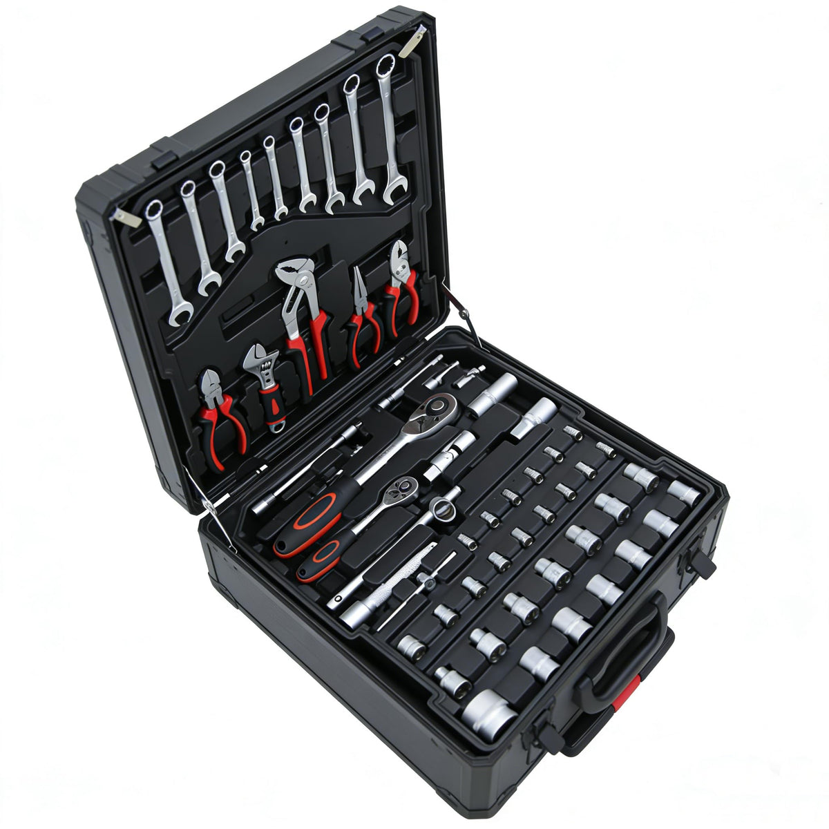 Hantinstom 900PCS Pro-Grade Tool Set: Massive Selection; Heavy-Duty Rolling Toolbox; For Professional Repair, Maintenance & Industrial Use