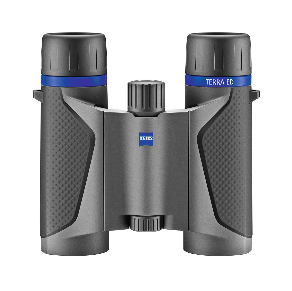 Zeiss Terra ED 10x25 Pocket Binoculars (Black) Bundle with Zeiss Spray and Microfiber Lens Care Kit (2 Items)