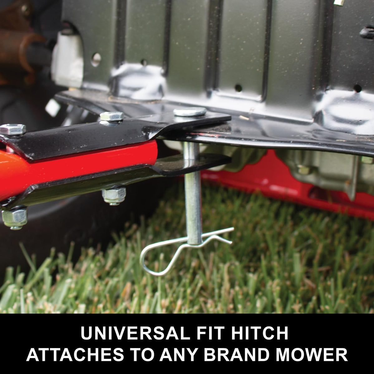 CRAFTSMAN Universal Tow Behind Broadcast Spreader for Seed, Fertilizer, and Ice Melt, 85 lb Capacity with Direct Rod Flow Control