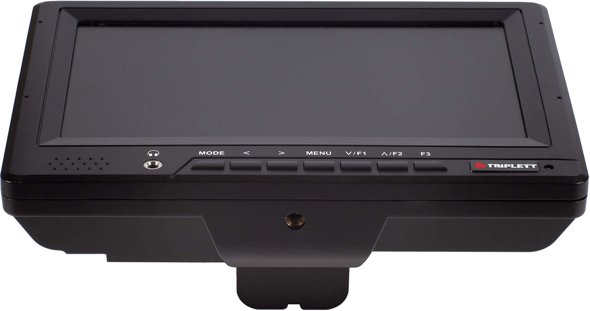 Triplett HDCM-4K Ultra-Compact 7-inch HD 4K Security Test Monitor with HDMI, Composite BNC-In/BNC-Out, and Component BNC