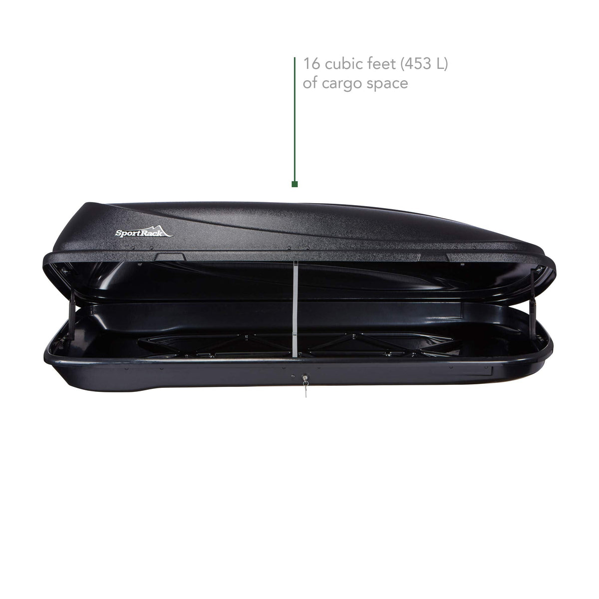 SportRack SR7016 Horizon Cargo Box, 16-Cubic Feet, Black