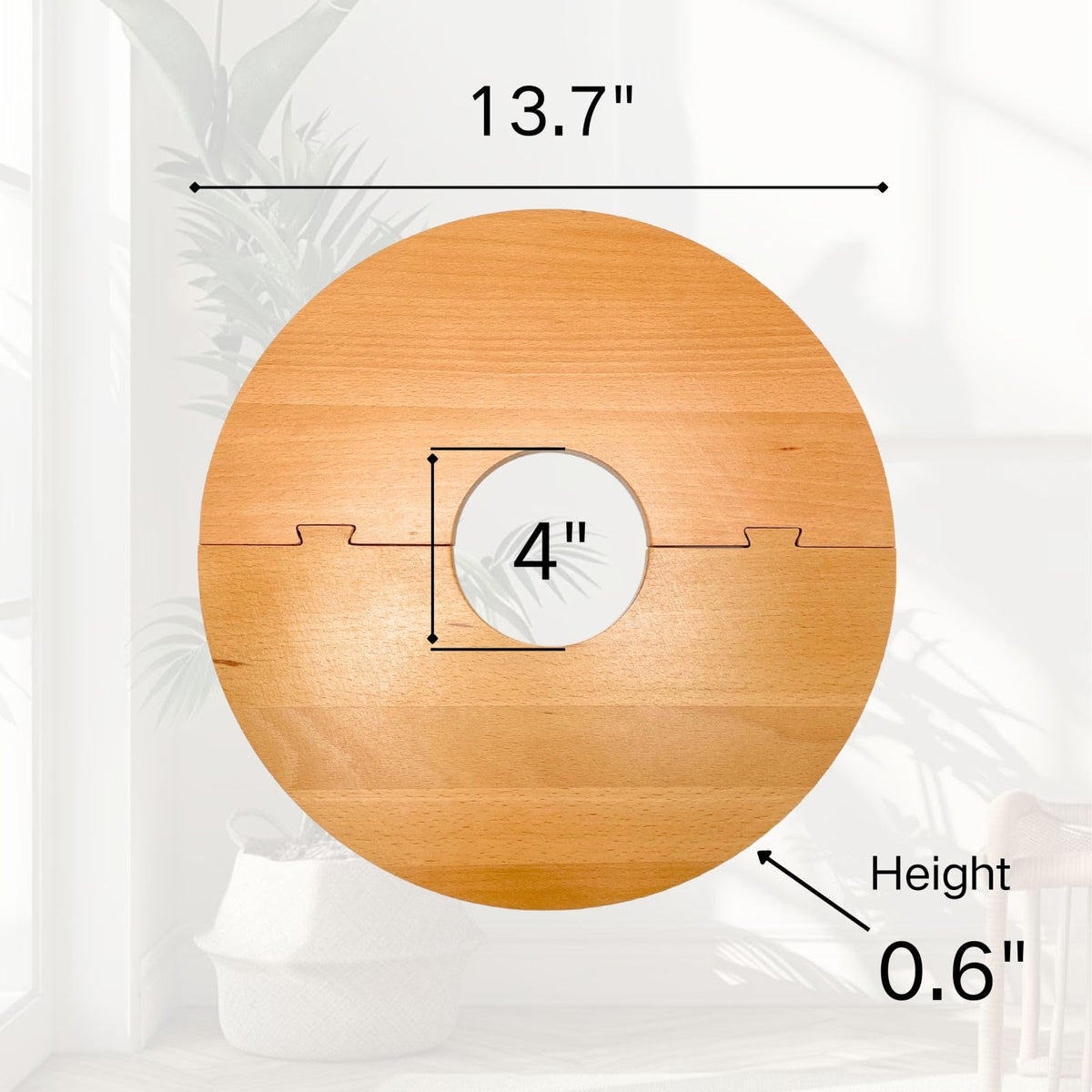 QUTIING 13.7 Inch Plant Pot Grid from Animals, Wooden Plant Pot Cover, Indoor Plant Protector from Cats, Flowerpot Decorative Cover.