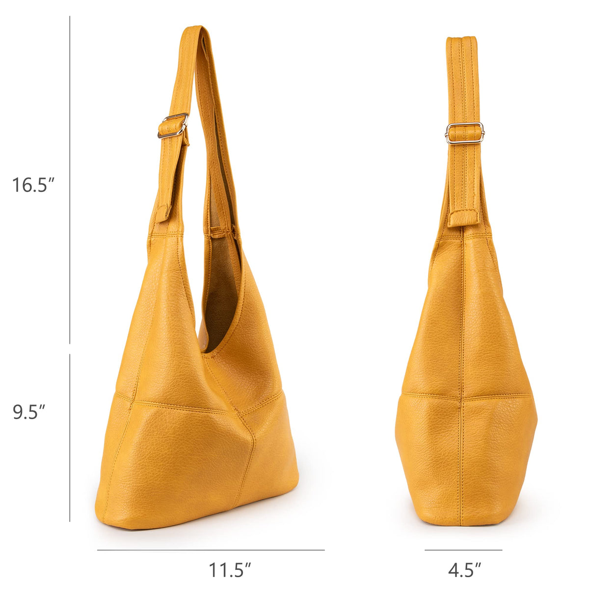 Montana West Hobo Bags for Women Ultra Soft Foldable Shoulder Bag Purse with Coin Purse,MWC2-122YL