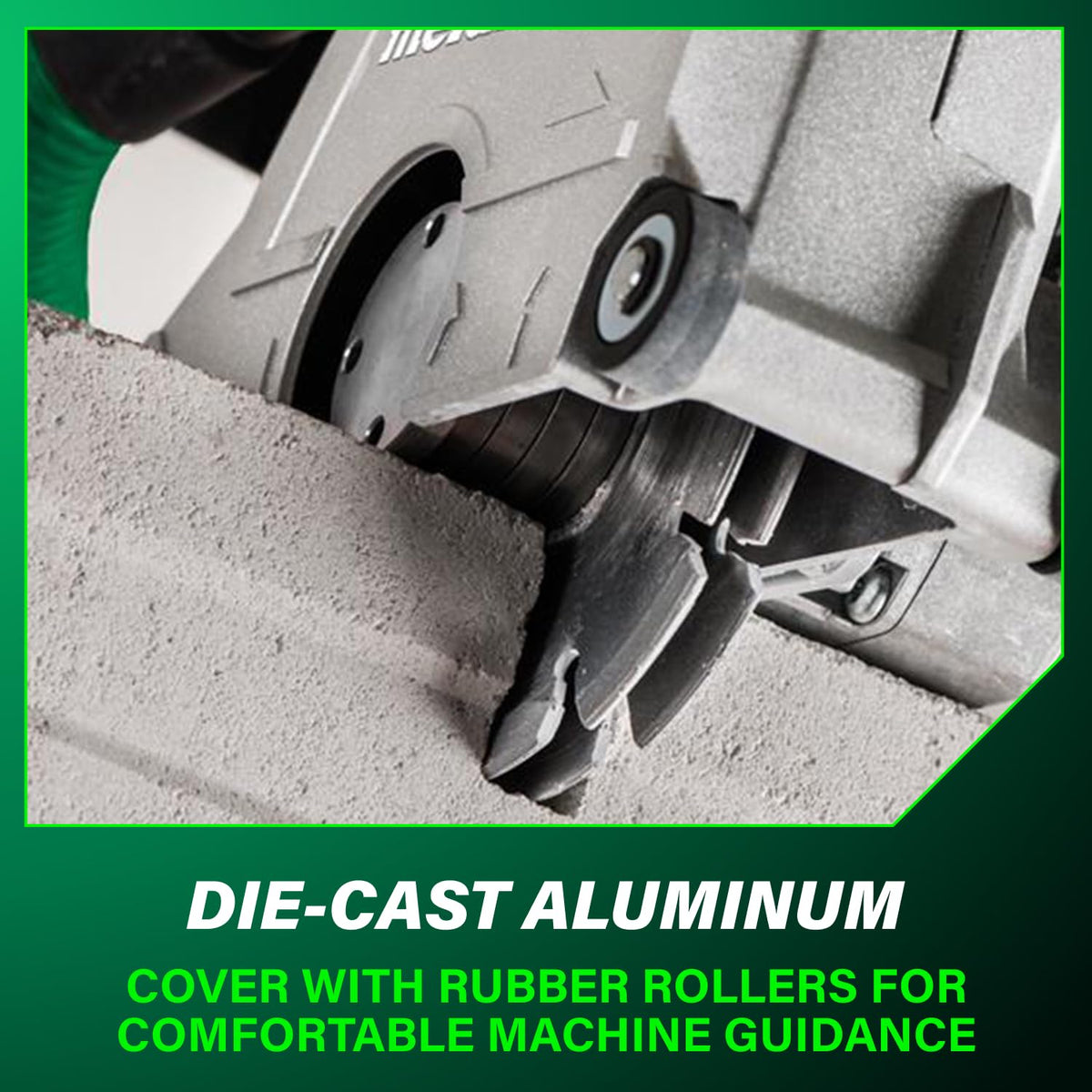 Metabo HPT MFE 40 Wall Chaser For Concrete, 5-Inch Cutting Disc, 15 Amps, High-Power Drive System, Tacho-Constamatic Electronics, Dust Protection, Torque Limiting Clutch, Made in Germany, 646040620