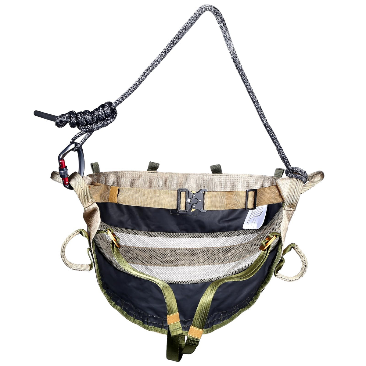 LUCKY CLOVER Hunting Saddle Tree Saddle, The Gen 2 Hunting Tree Saddle, Comfortable Saddle Hunting System, Includes Adjustable Bridge, Lightweight Tree Stand Accessories