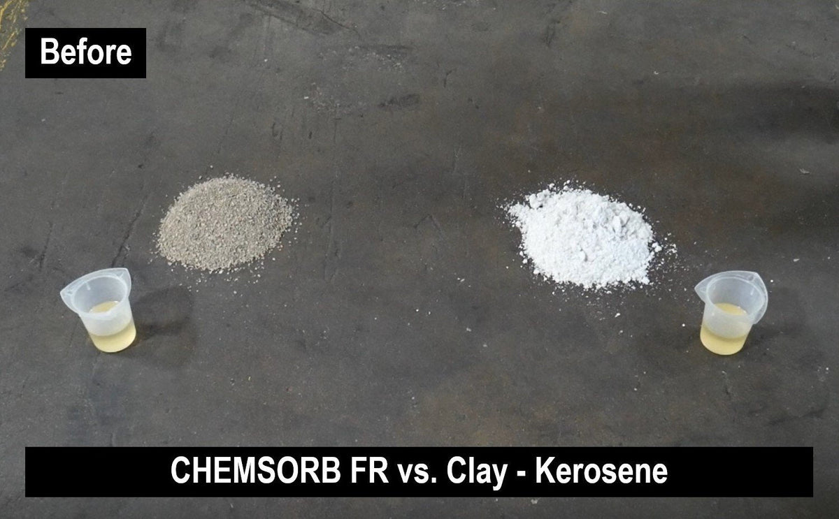Chemsorb Fr - Flammable Liquid Retardant Absorbent, White