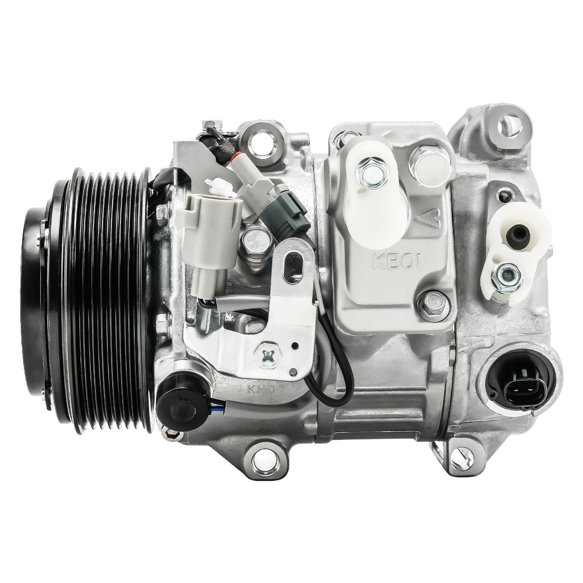 PHILTOP 158366 NEW Air Conditioner AC Compressor with Clutch Compatible with Lexus ES350 2007-2013, Toyota Sienna 2007-2010, Venza 2010-2015 3.5L