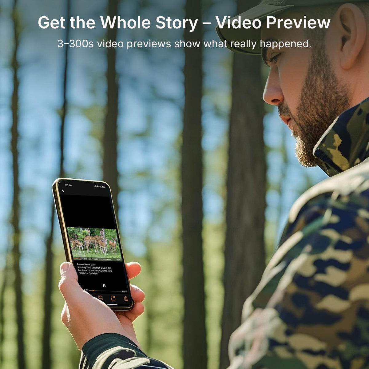 GardePro X66 Pro 2-Pack Cellular Trail Cameras (Non-WiFi), Rechargeable Battery, 64GB SD Cards Included, Live View, Shared Data Plan, Motion Activiated