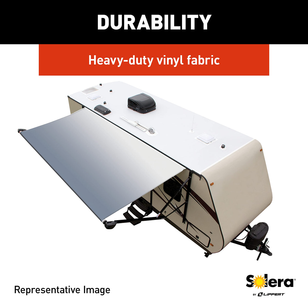 Power and Hybrid Awning Assemblies for 5th Wheel, Travel Trailer and Motorhome RV Awnings