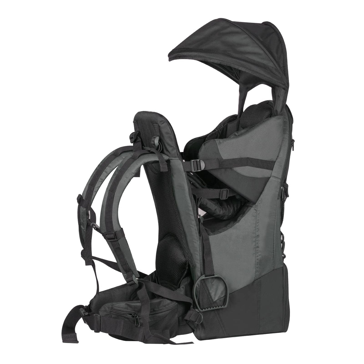 Baby Backpack Carrier, Safe Toddler Hiking Backpack Carrier Camping Child Carriers with Rain Cover Child Kid Sun Shade Large Storage Insulated Pocket, Adjustable Padded Children Seat