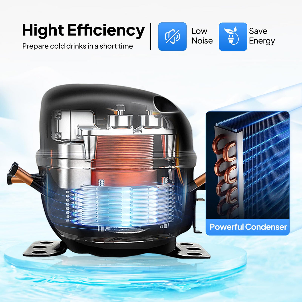 ROVSUN 9.6 Gallon/36L Commercial Beverage Dispenser Drink Dispenser, 18L X 2 Tanks Commercial Juice Dispenser Stainless Steel with Thermostat Controller for Home Restaurant Bar Party 110V/60HZ