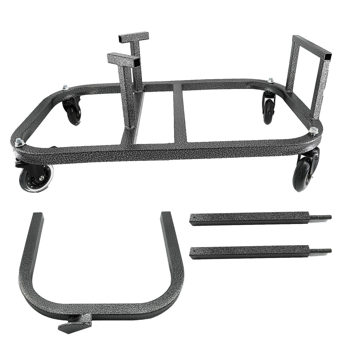 Bull Boost Performance K Series K20 K24 Engine Cradle Stand Cart Quick Block Handle Bars Casters K Swap, BBP-001-KCART-BK
